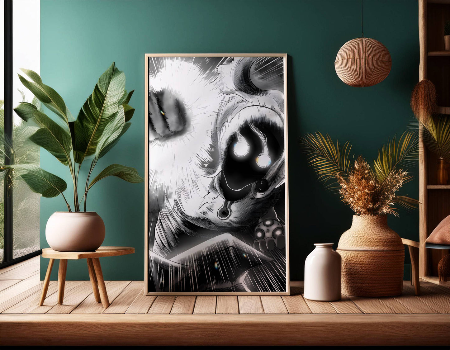 SERIOUS Punch Art Poster Frame