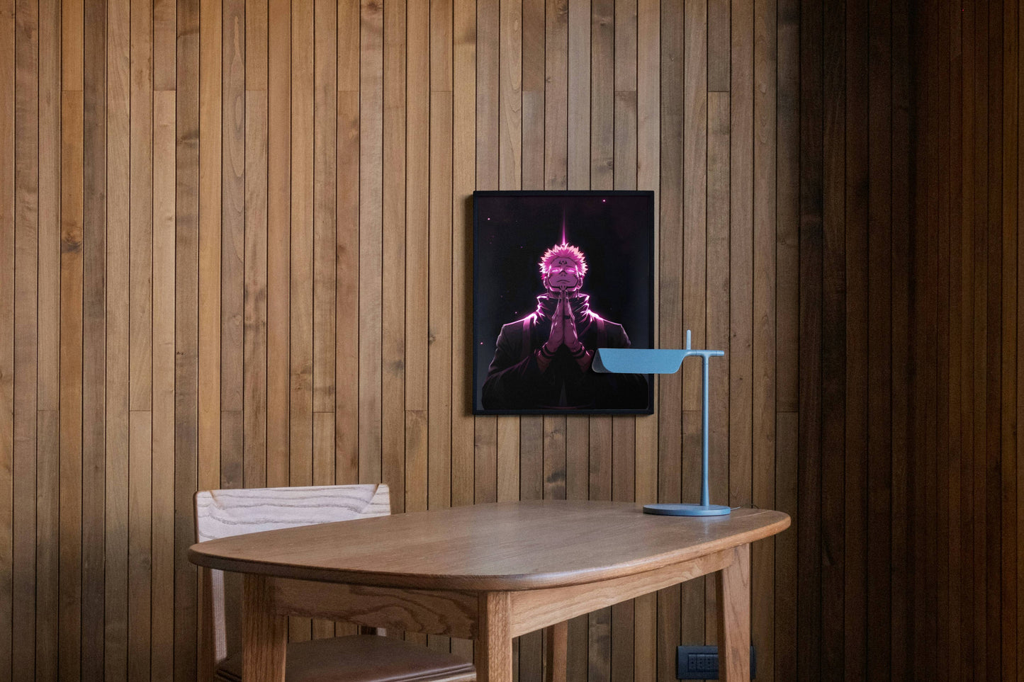 Ryomen Sukuna AURA FARM Art Poster Frame