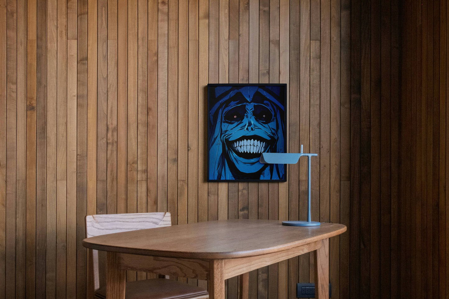 Solo Leveling Shadow Monarch Art Poster Frame