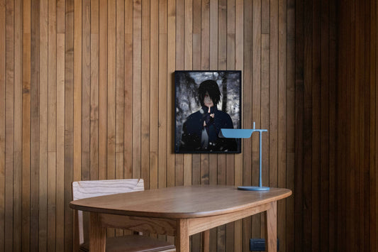 Sasuke Uchiha Naruto Anime Art Poster Frame