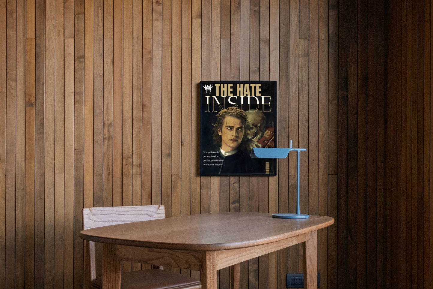 Darth Vader WAS Anakin Skywalker... Poster Art Frame