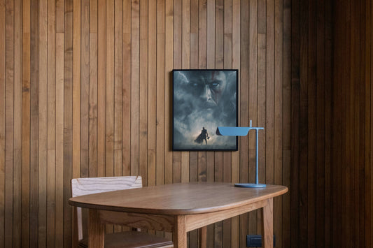 Thor Dark Mystical Face Overlay Art Print | Superhero Wall Poster