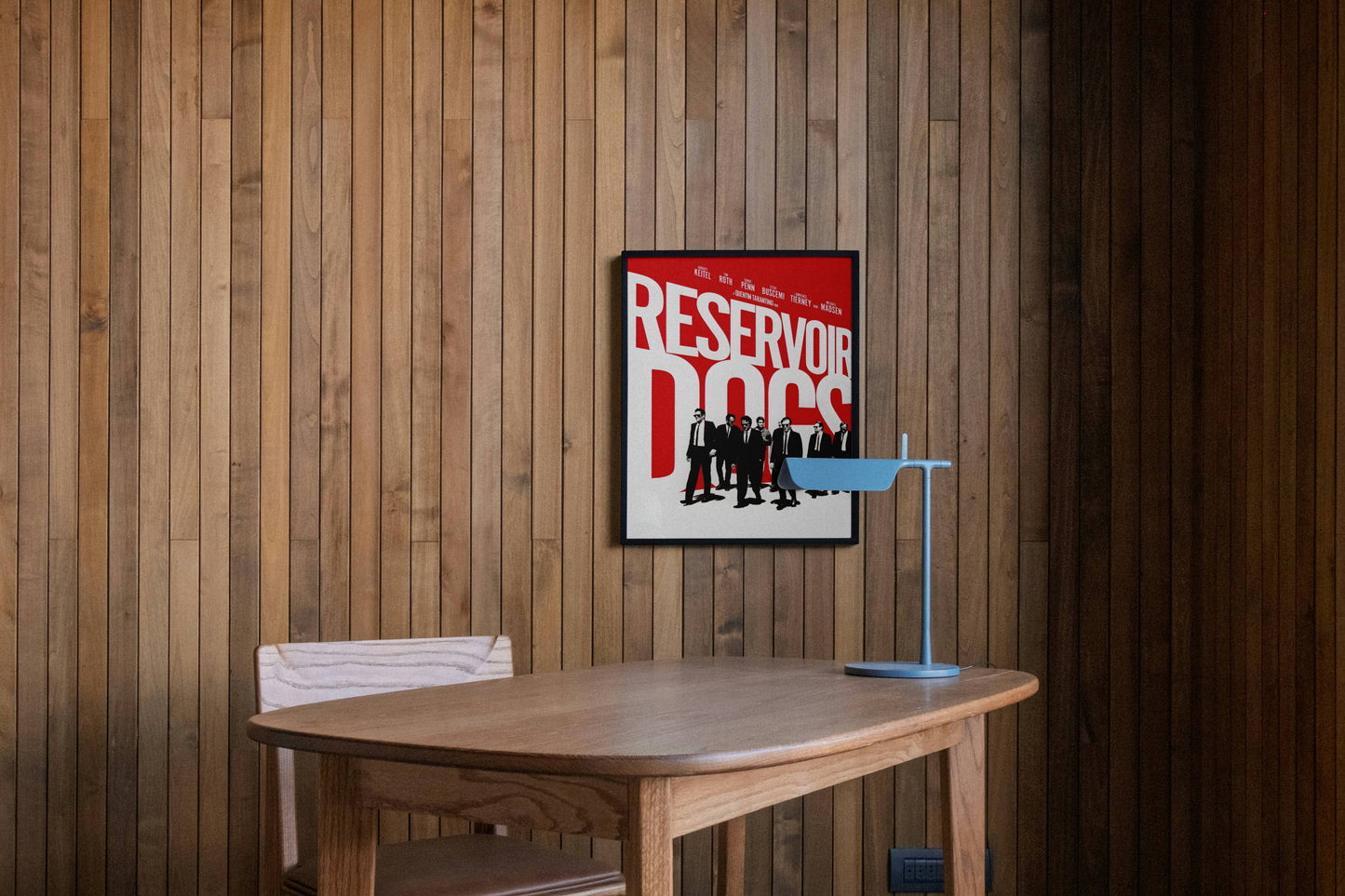 Reservoir Dogs Tarantino Classic Black Suit Movie Poster Frame
