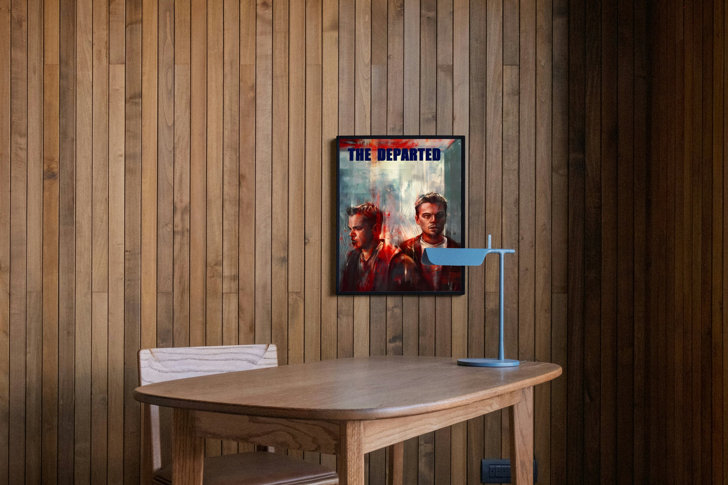 The Departed Scorsese Crime Thriller Iconic Movie Poster Frame