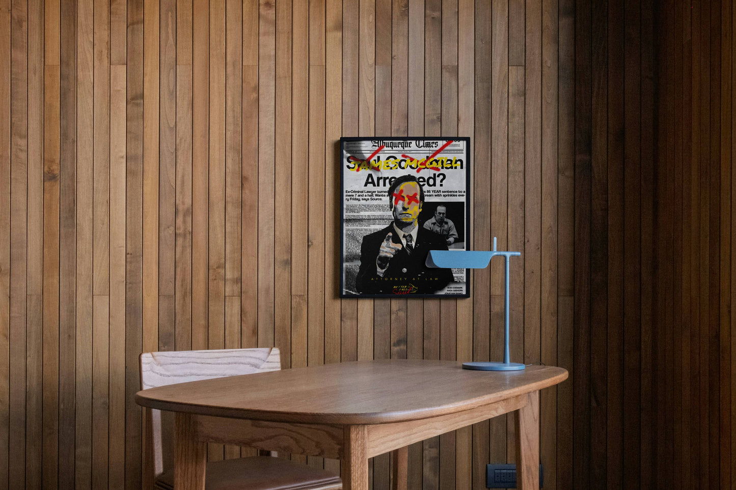 Better Call soul Portrait Art Frame