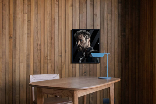 Thor Portrait Poster | Marvel Superhero Wall Art Print