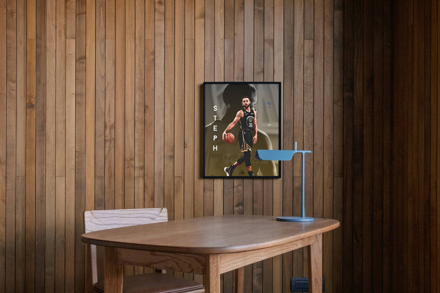 Steph Curry Warriors Frame