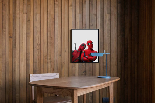 Deadpool Comic Style Portrait Art Print | Superhero Wall Poster