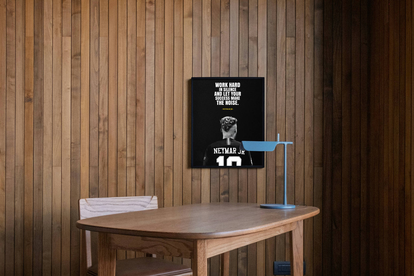 Neymar Jr #10 Poster Frame