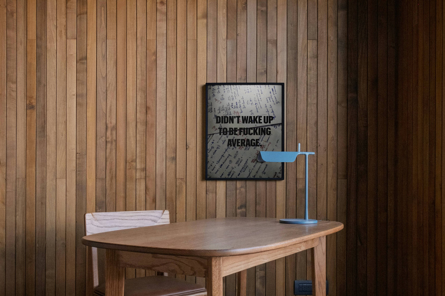 Don't Wake Up Average Motivational Frame