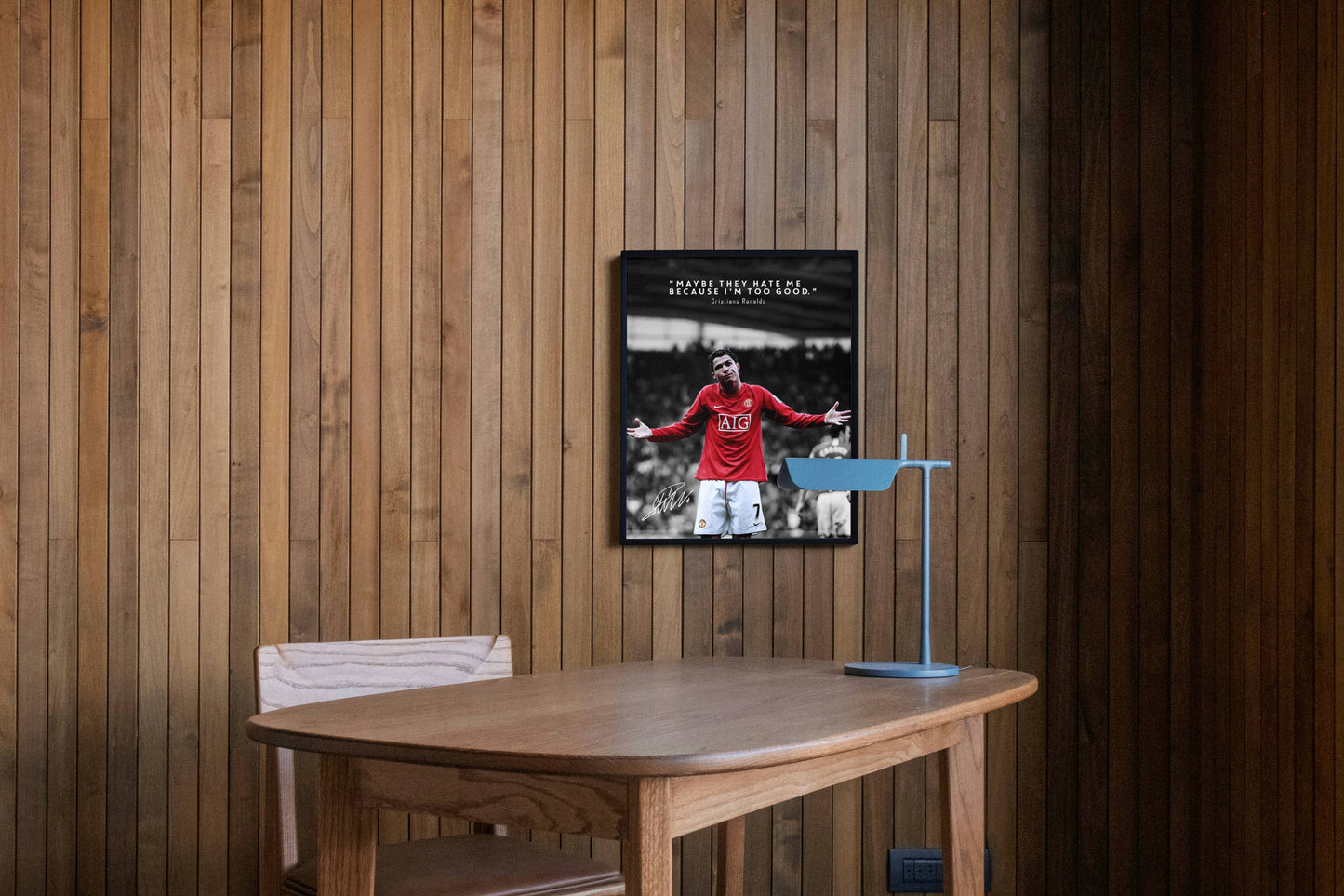 Ronaldo Manchester United Too Good Frame
