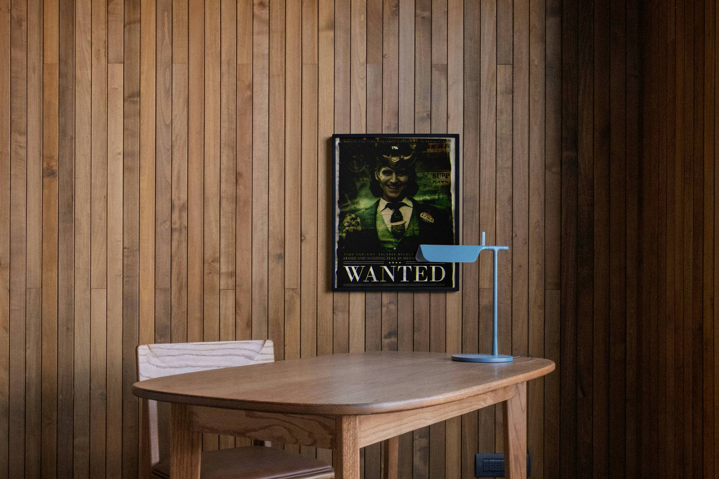 LOKI Wanted Poster Frame