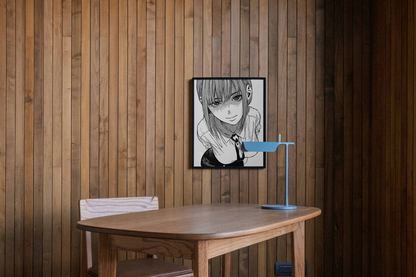 Makima Art Poster Frame
