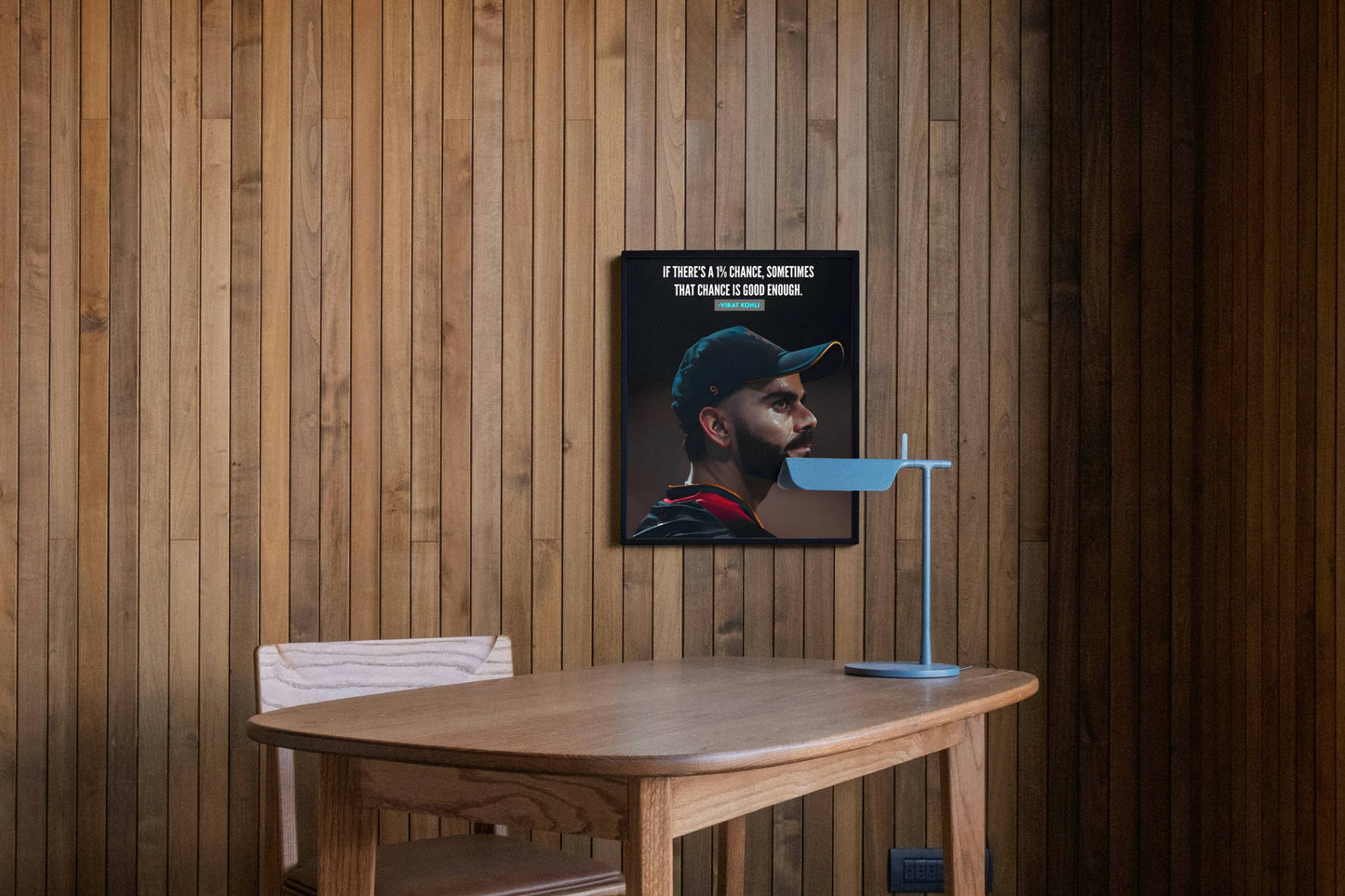 Virat Kohli 1% Chance Frame