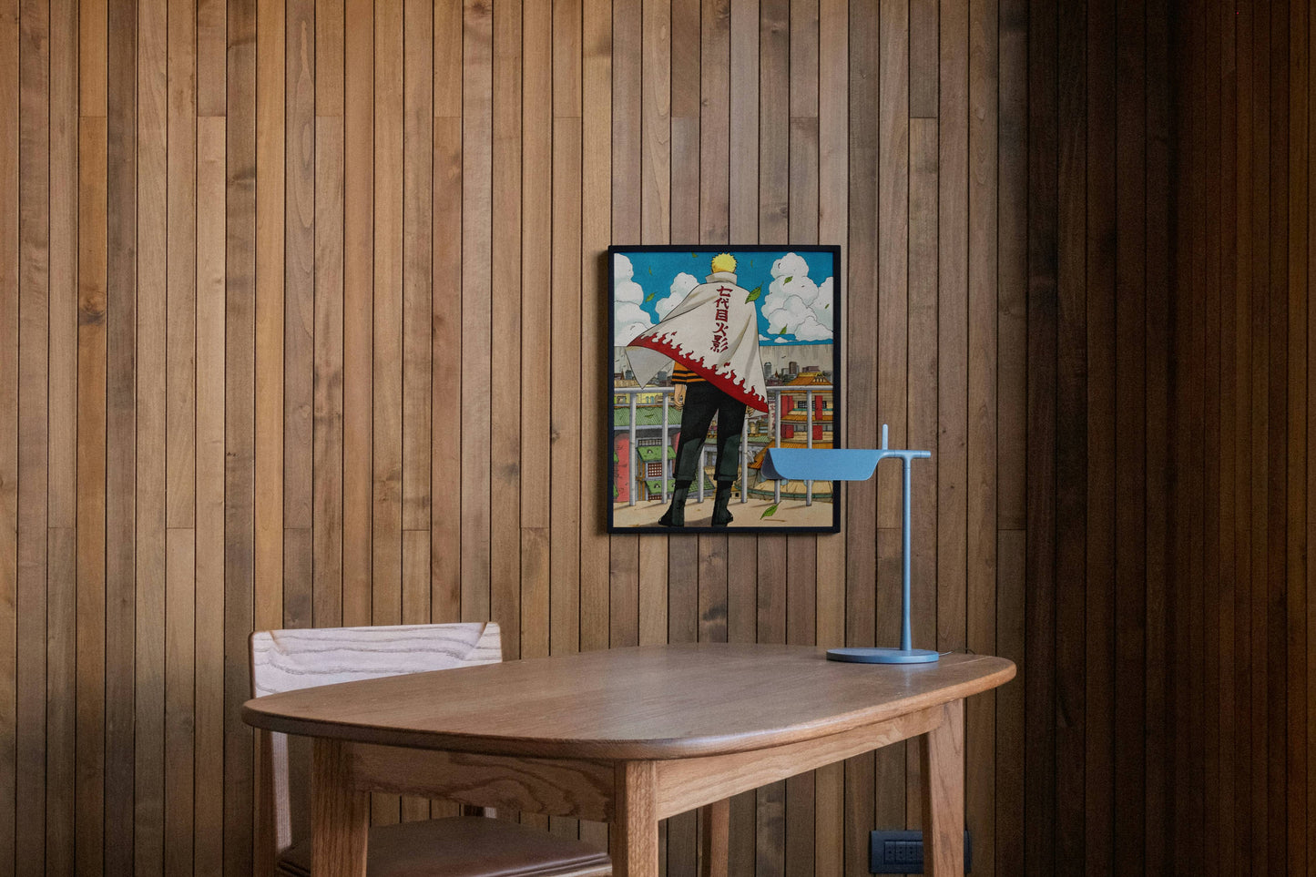 Naruto Hokage Dream Anime Art Poster Frame
