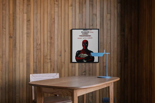 Deadpool Parody Quote Poster | Funny Superhero Wall Art Print