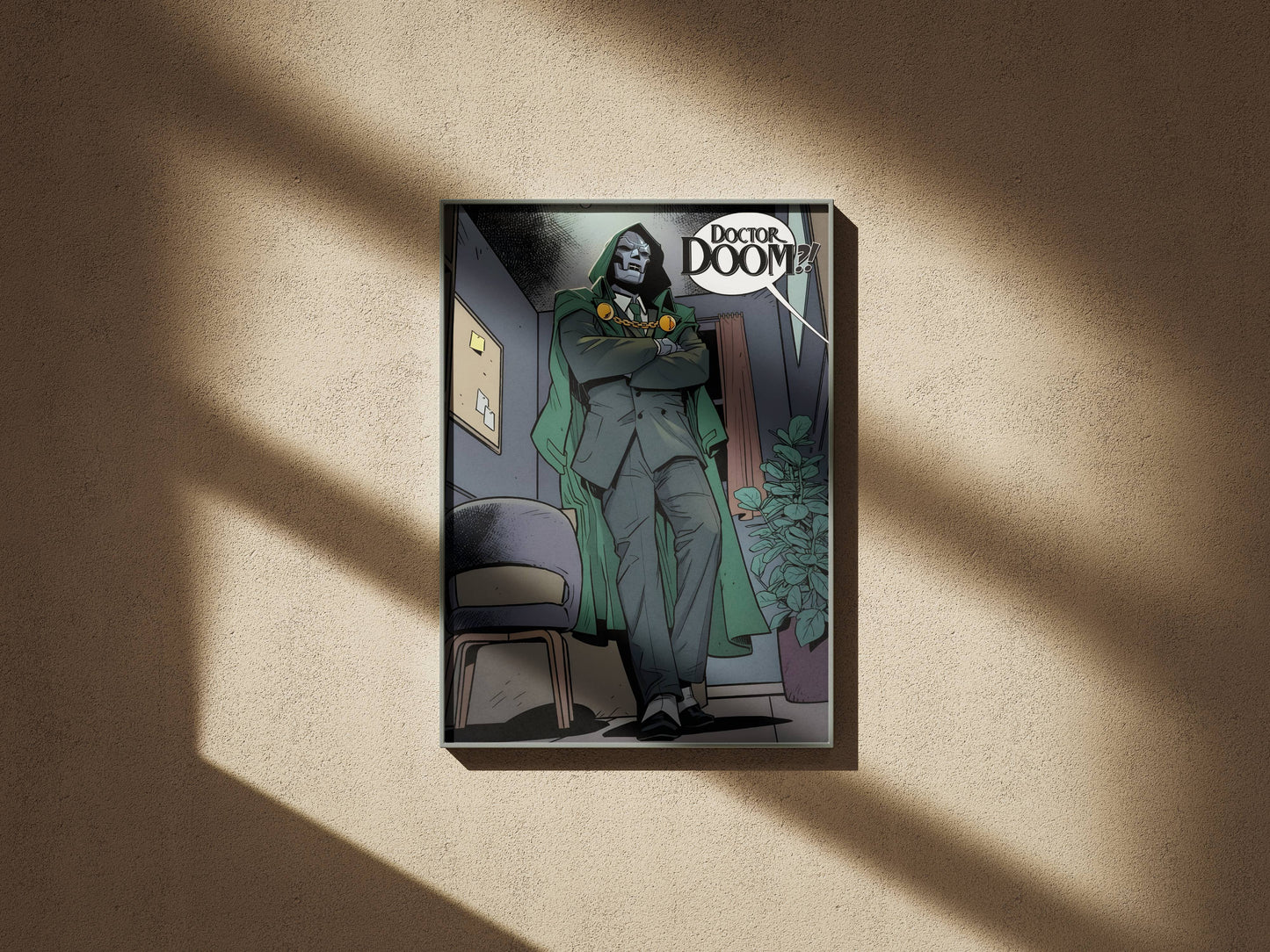 Doctor Doom Art Frame