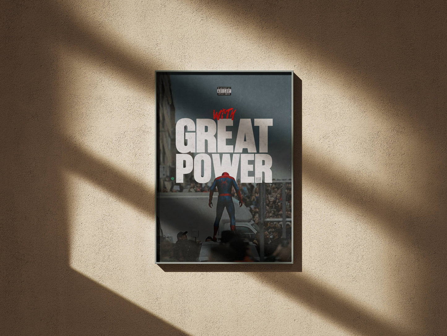 Great Power Motivational (Spider-Man: BND) Wall Art Frame
