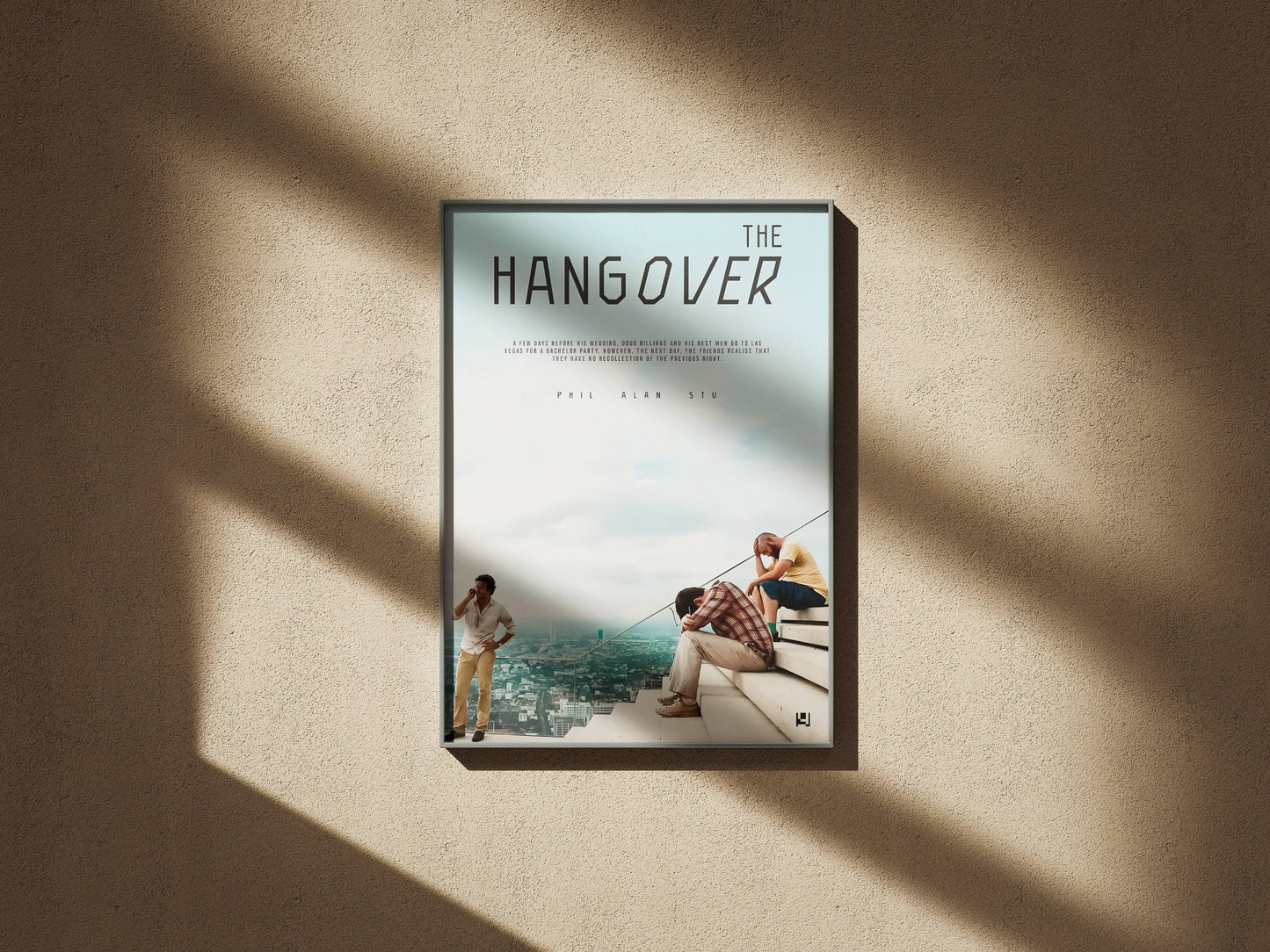 Hangover Movie Wild Vegas Trip Comedy Poster Frame