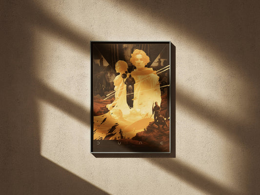 timothée chalamet in DUNE Art Frame