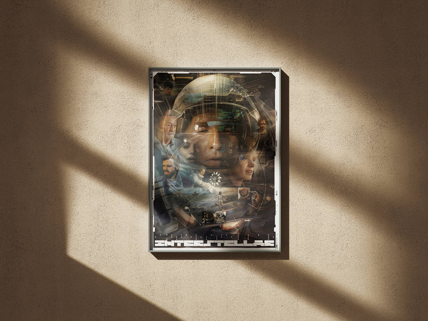 Christopher Nolan's "Interstellar" Art Frame