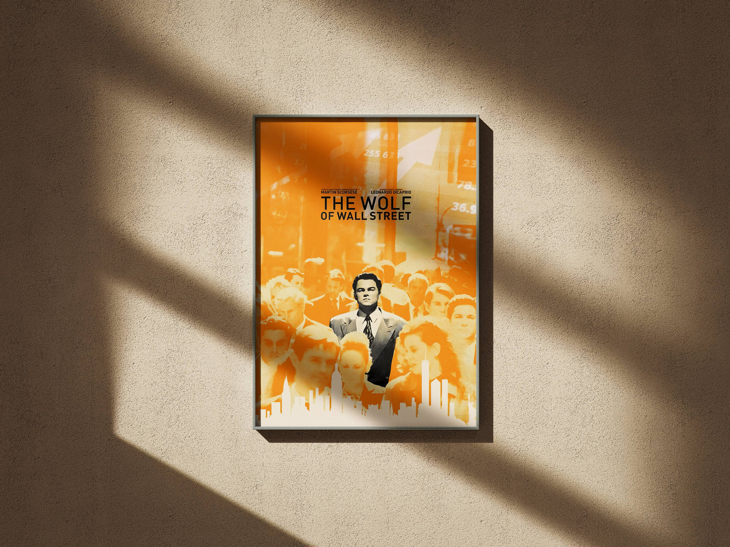 Wolf of the wall street Poster Art Frame