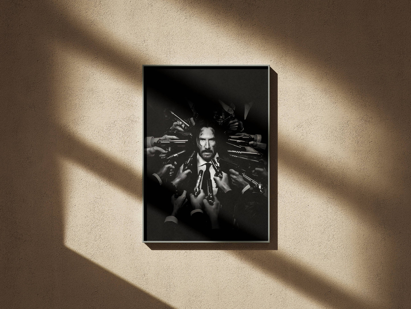 John Wick Portrait Art Frame