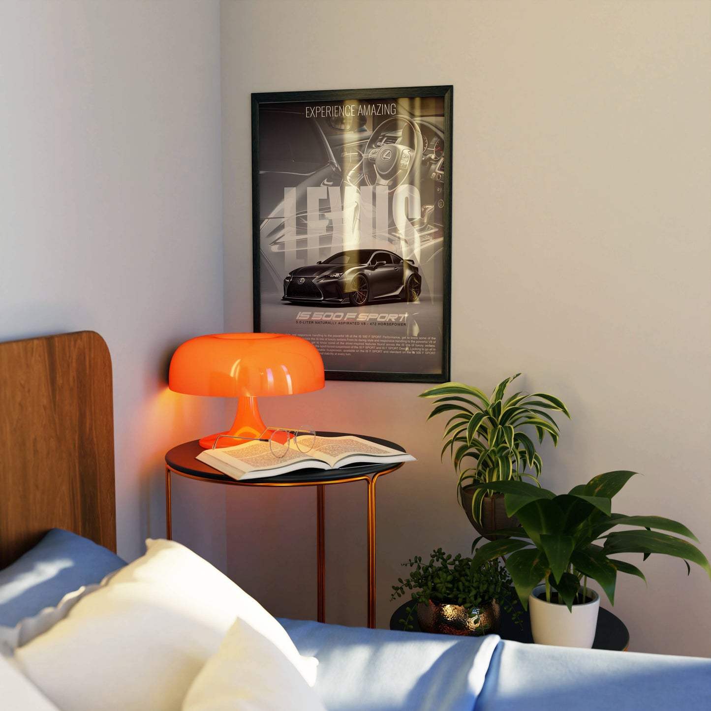 Lexus Sports Car Poster Frame