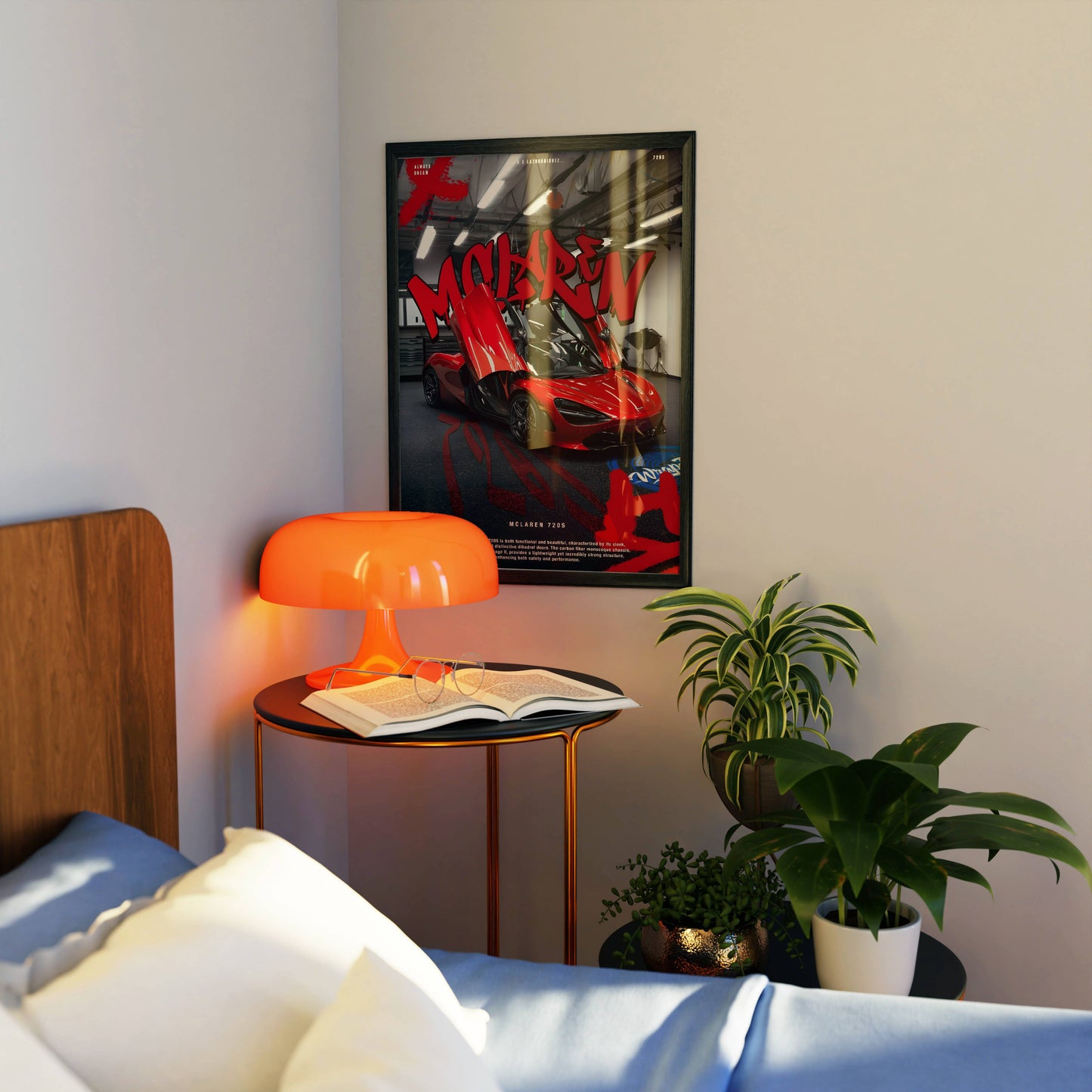 McLaren 720S Poster Frame