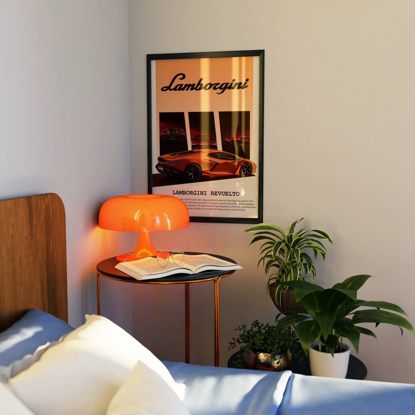 Lamborghini Revuelto Poster Frame