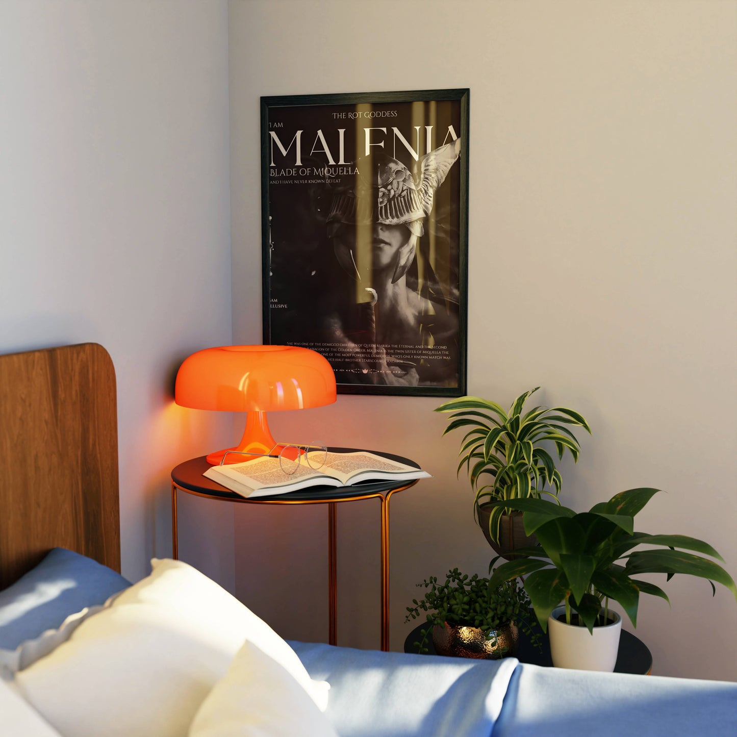 Malenia Blade of Miquella Elden Ring Poster Frame