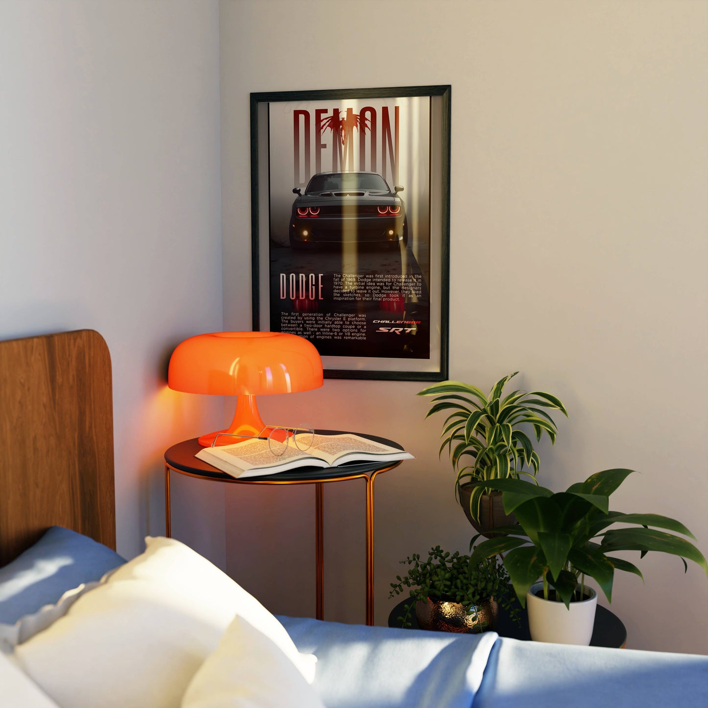 Dodge Demon SRT Poster Frame