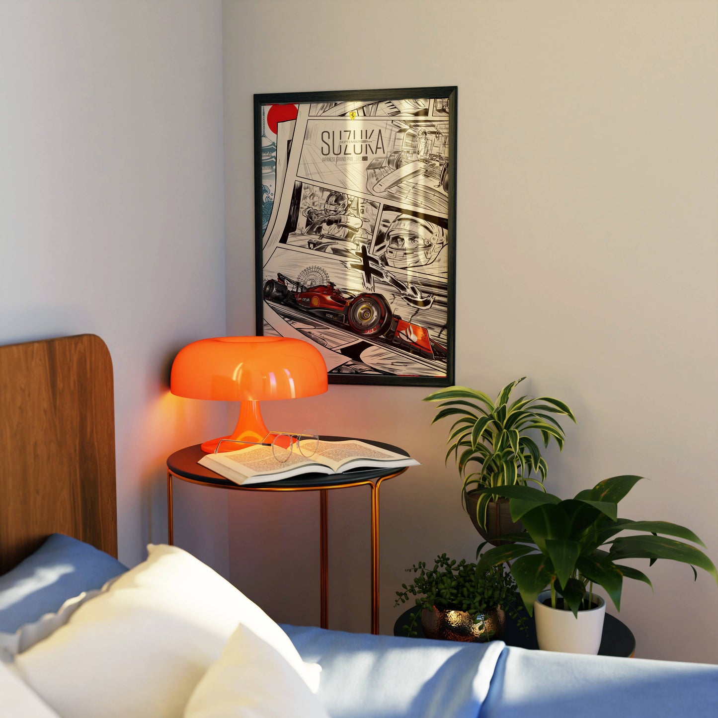 Suzuka Circuit F1 Poster Frame