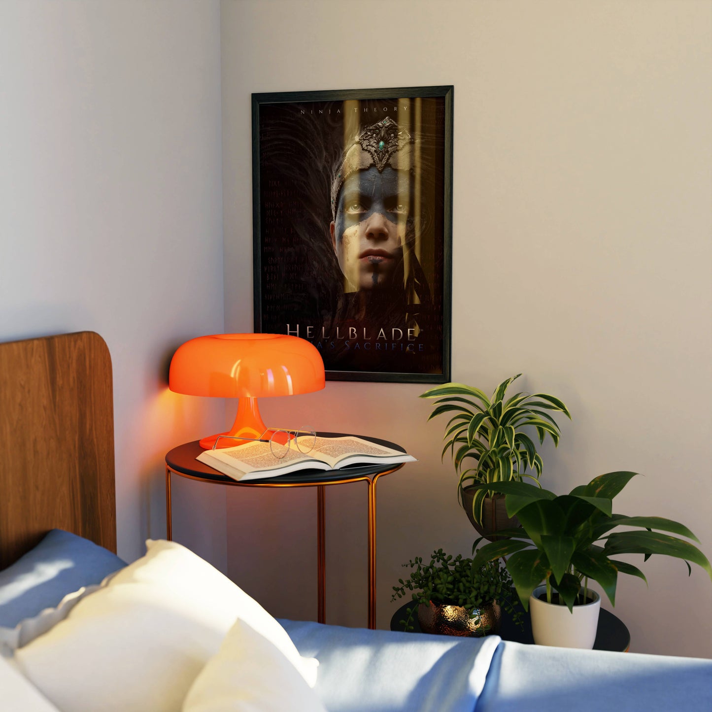 Hellblade Senua's Sacrifice Game Poster Frame
