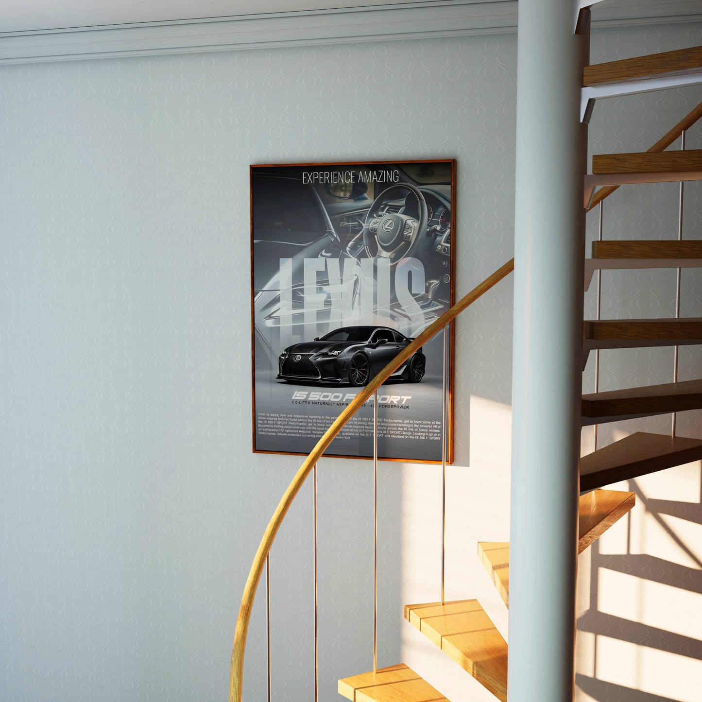 Lexus Sports Car Poster Frame