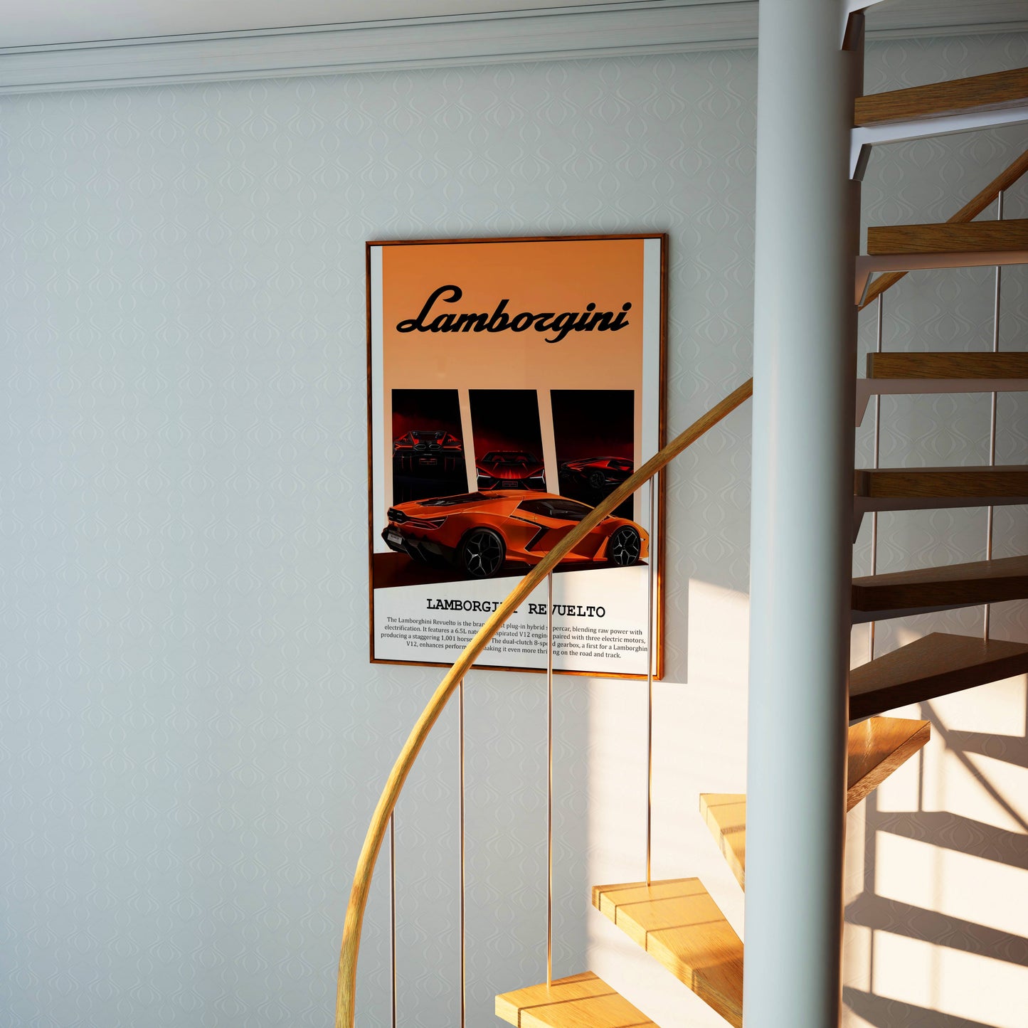 Lamborghini Revuelto Poster Frame