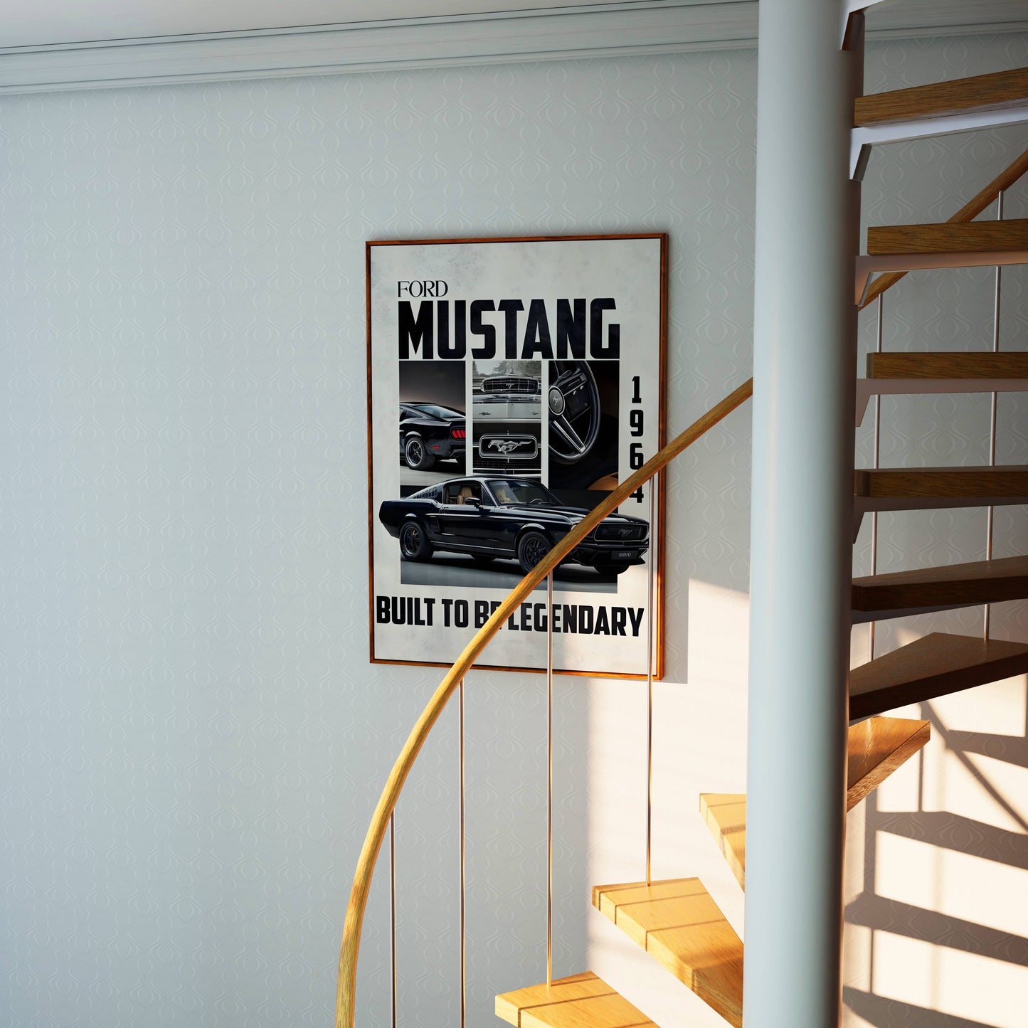 Ford Mustang Poster Frame
