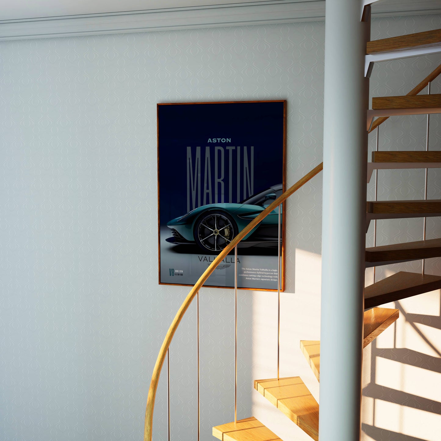 Aston Martin Car Poster Frame