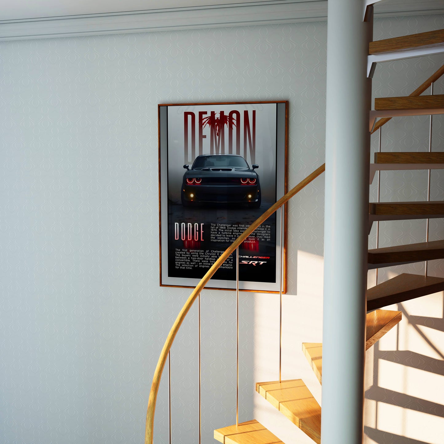 Dodge Demon SRT Poster Frame