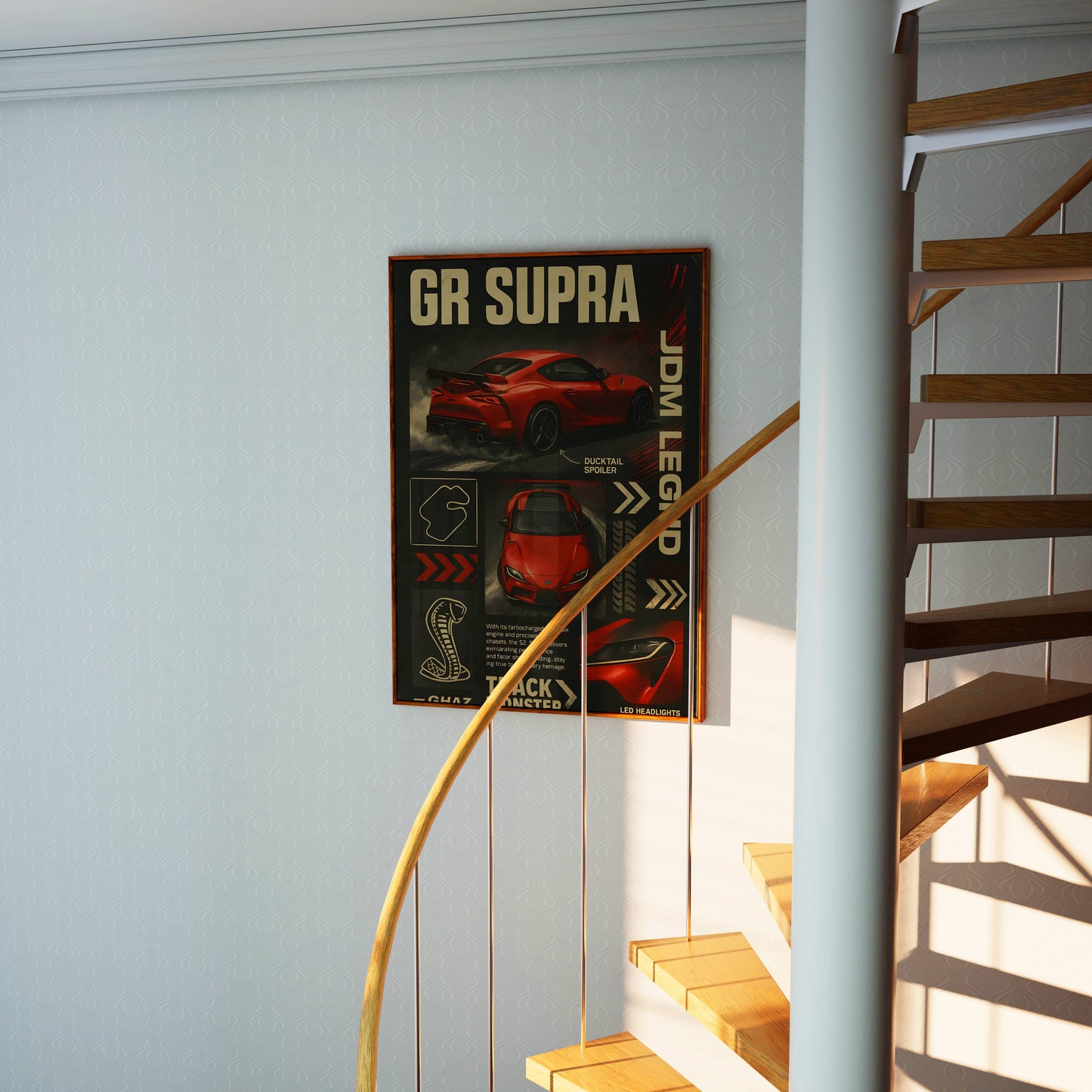 Dr Supra Toyota Poster Frame