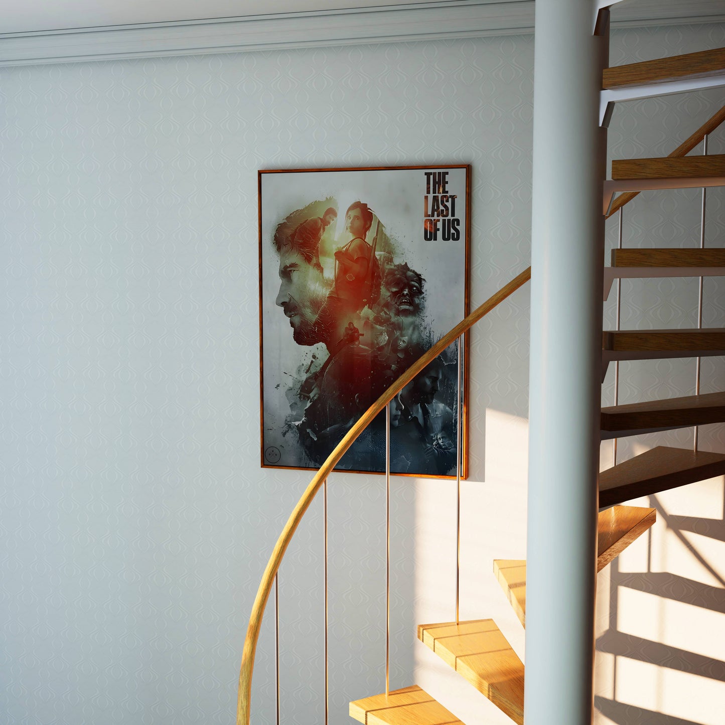 The Last of Us Game Poster Frame
