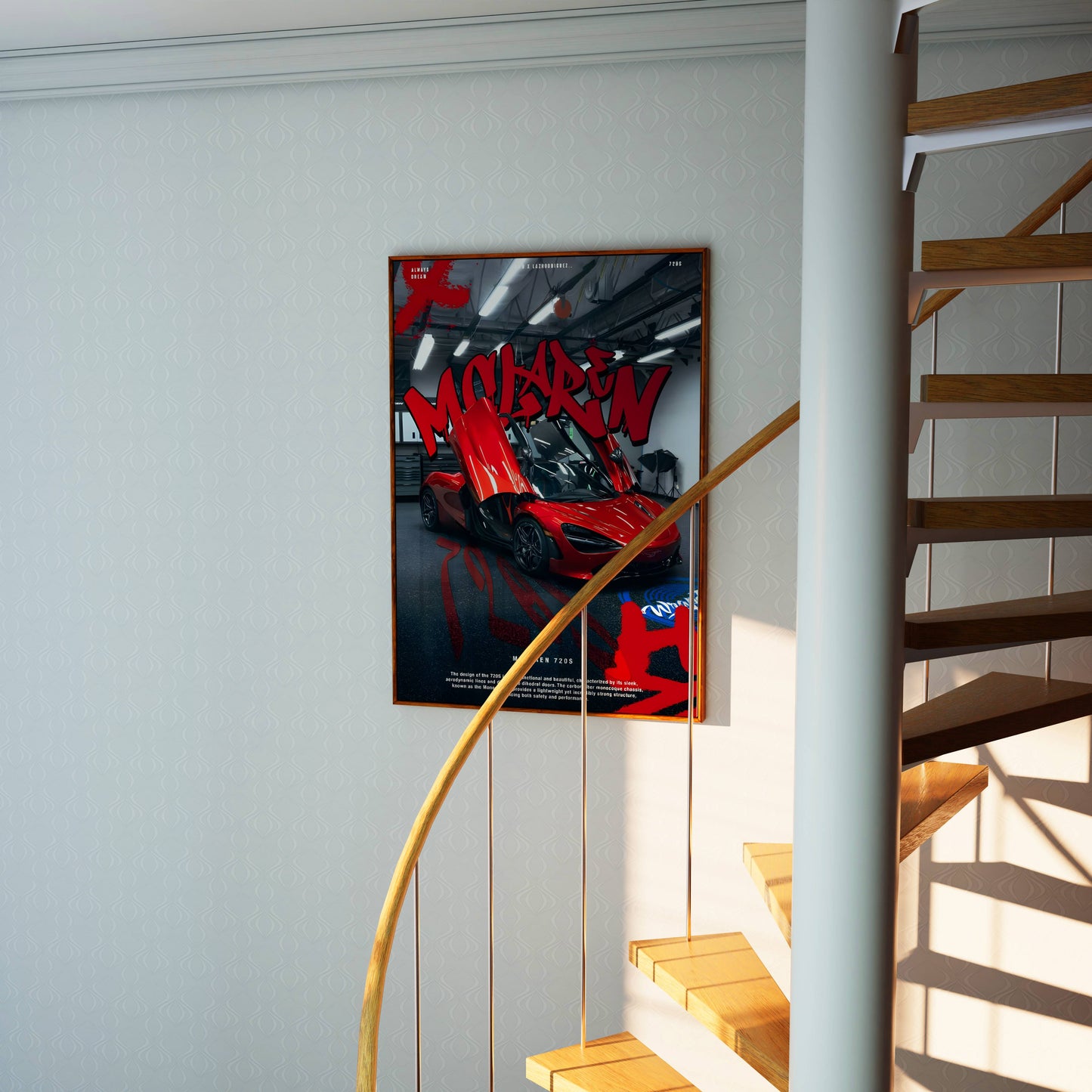McLaren 720S Poster Frame