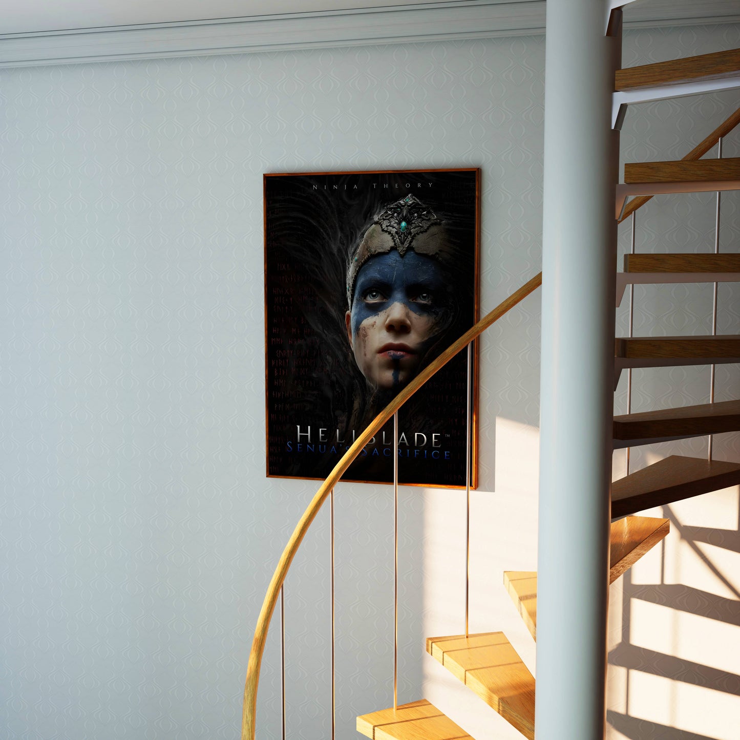 Hellblade Senua's Sacrifice Game Poster Frame