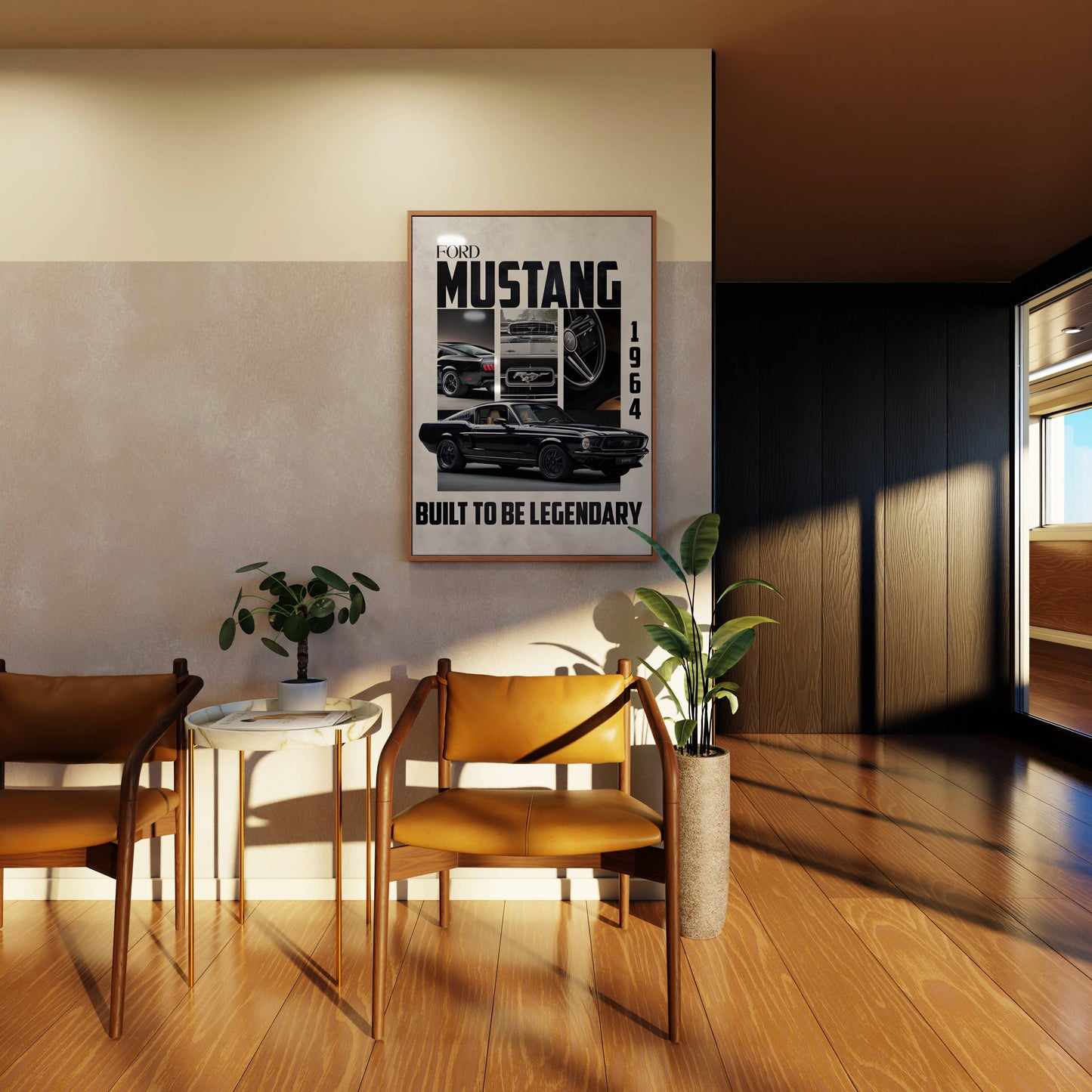 Ford Mustang Poster Frame