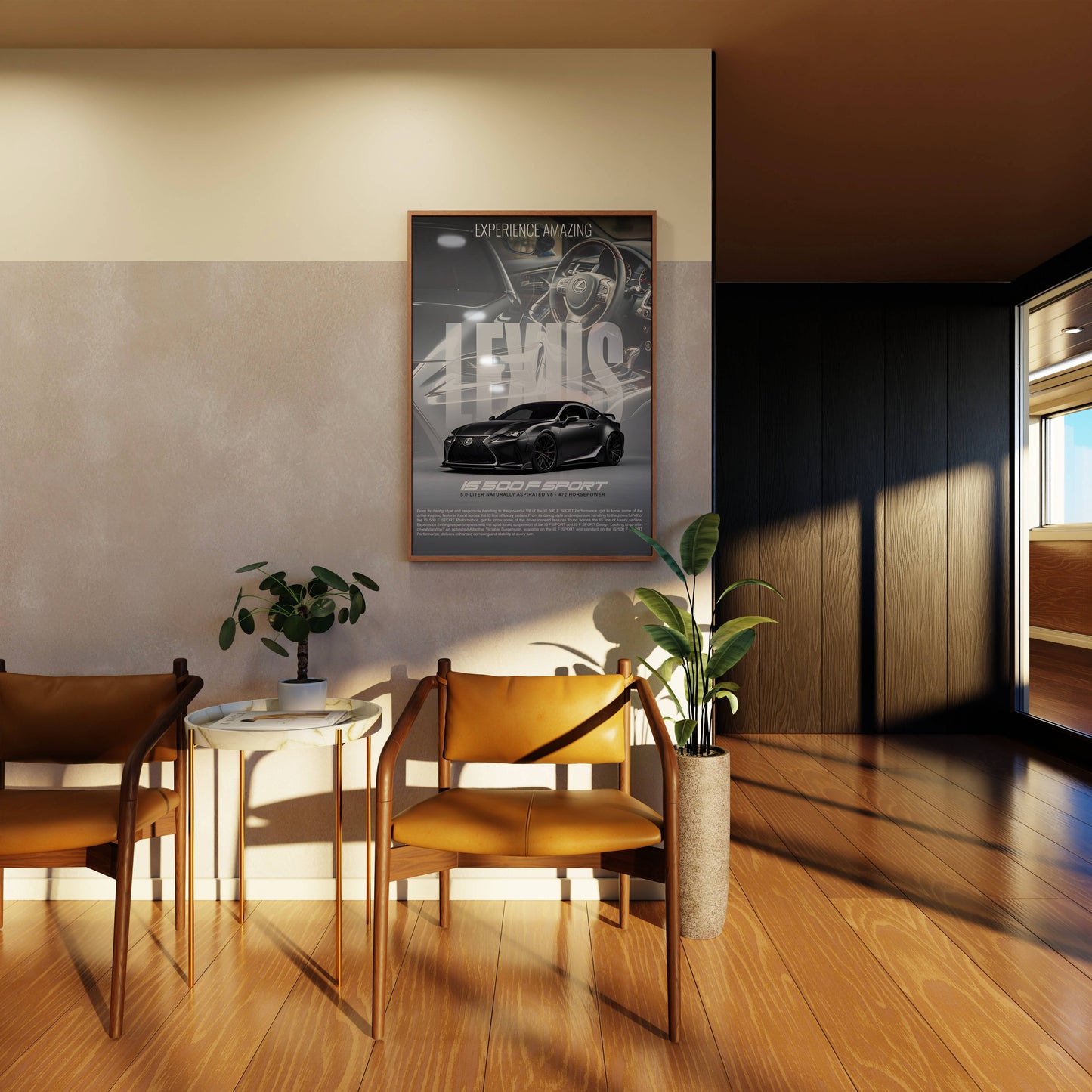 Lexus Sports Car Poster Frame