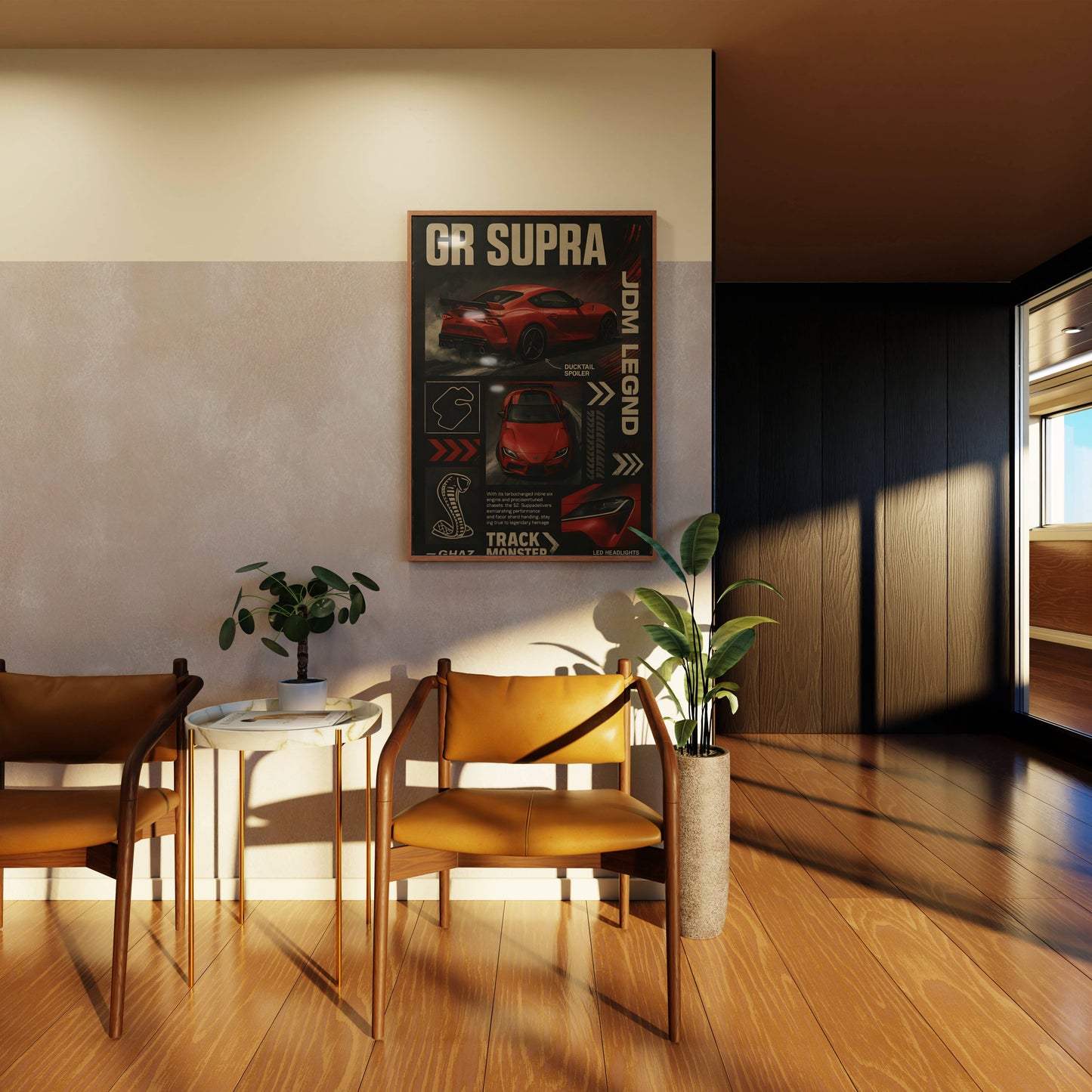 Dr Supra Toyota Poster Frame