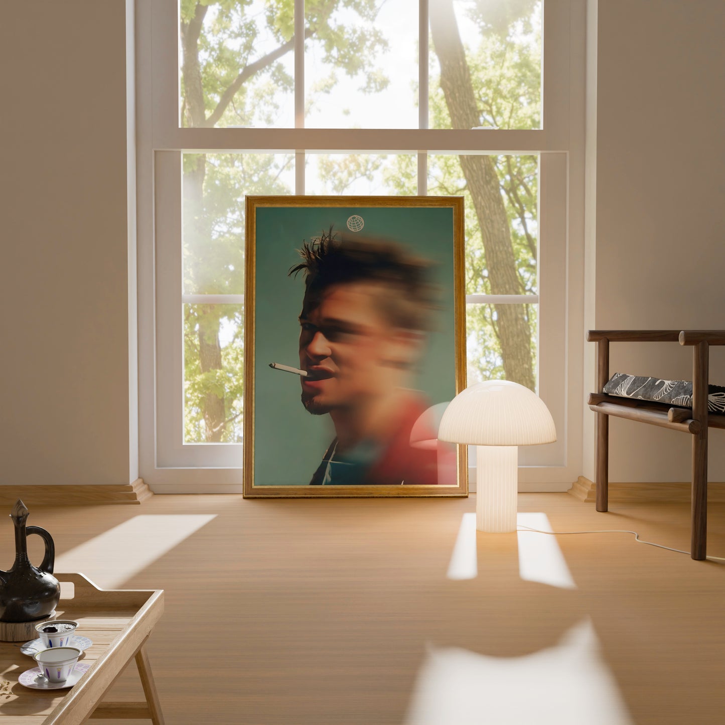 Tyler Durden(fight club) Portrait Art Frame