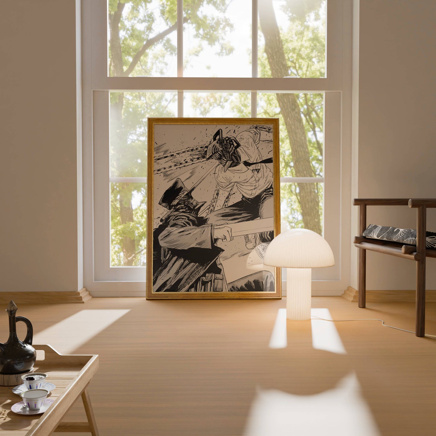 Chainsaw man Art Poster Frame
