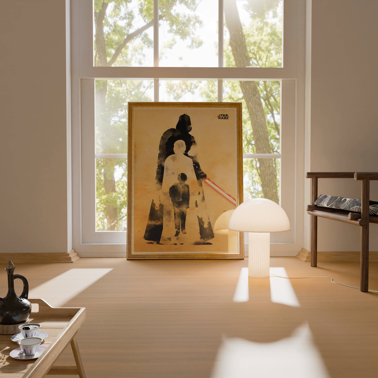 Darth Vader Elegant Art Frame