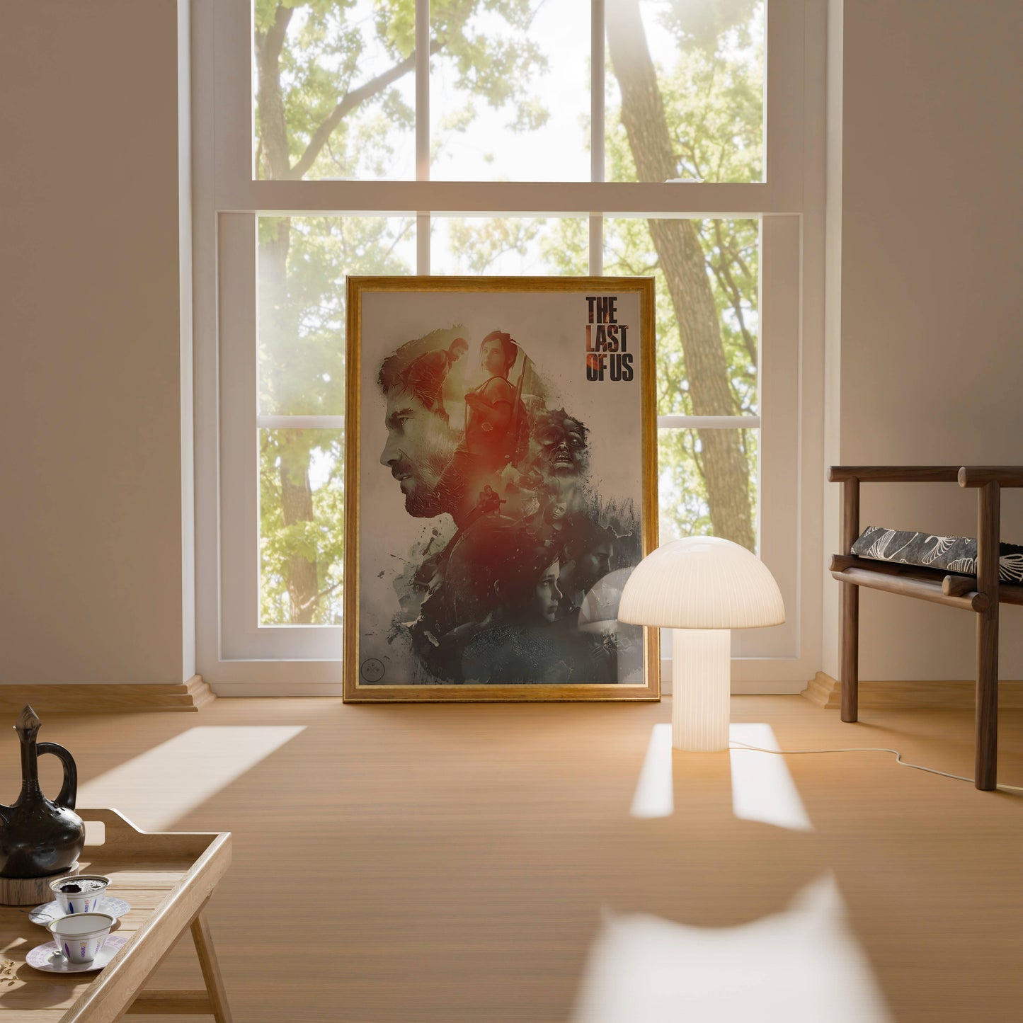 The Last of Us Game Poster Frame